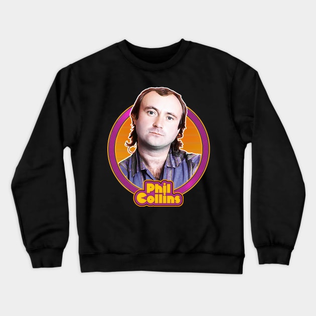 Phil Collins // Retro 80s Fan Design Crewneck Sweatshirt by DankFutura